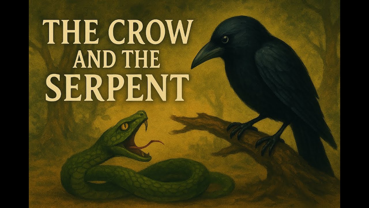 The Crow and the Serpent &ndash; A Timeless Fable About Wisdom and Revenge