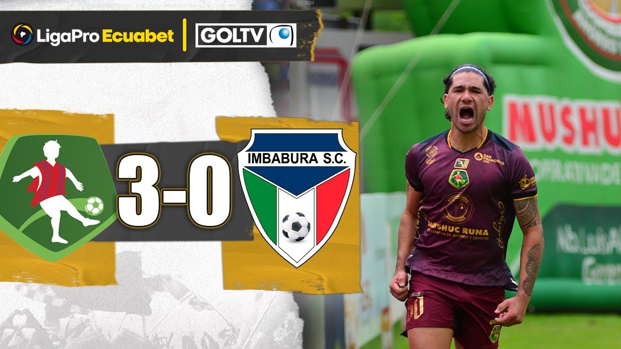El PONCHITO ganó y SIGUE INVICTO | Mushuc Runa 3-0 Imbabura | LigaPro 2024