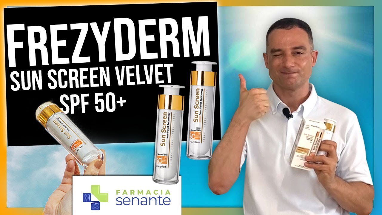 FREZYDERM Opiniones 🌞 Frezyderm Color 🌞 Frezyderm Velvet Sun Screen Facial 🌴FARMACIA SENANTE
