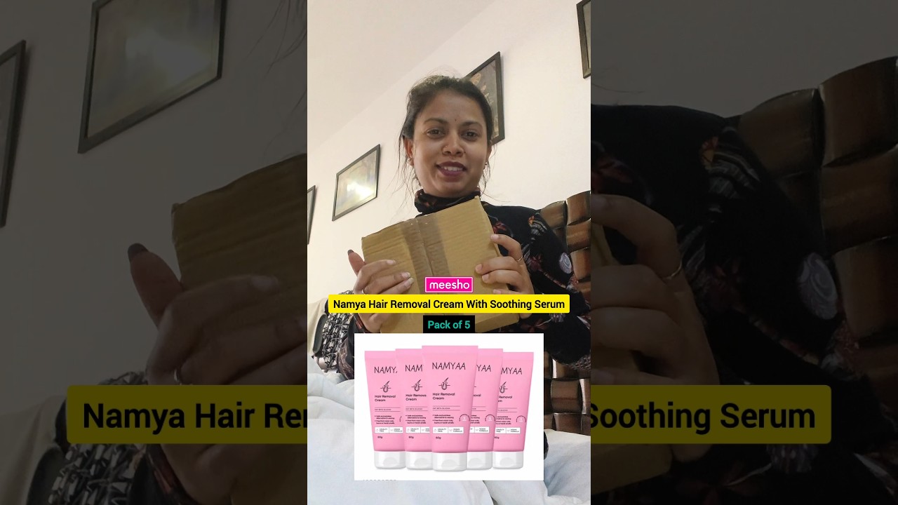 Namya hair removal cream meesho || 