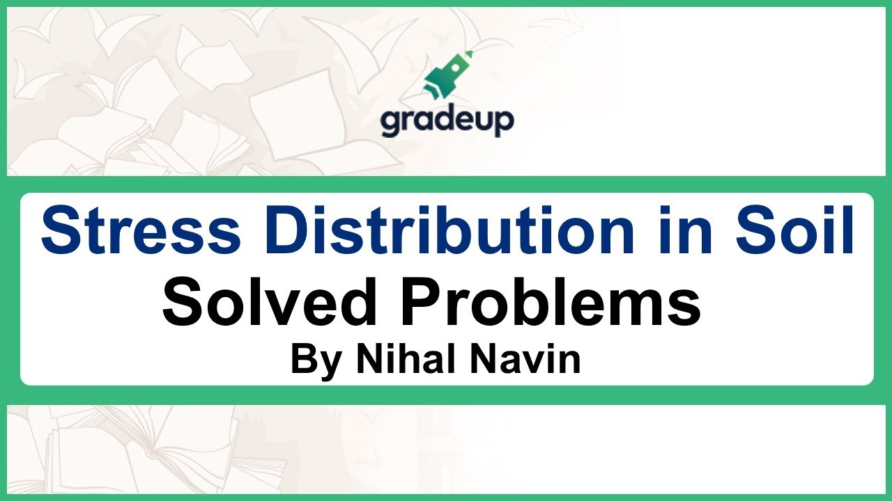Stress Distribution In Soil Solved Problems | Vertical Stress Distribution In Soil