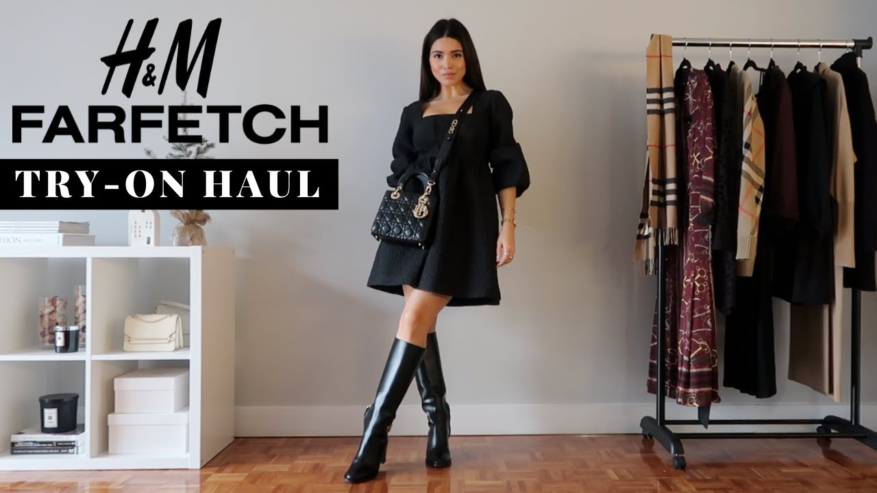 HOLIDAY OUTFITS HAUL FARFETCH, H&M | VLOGMAS DAY 4 | Samantha Guerrero