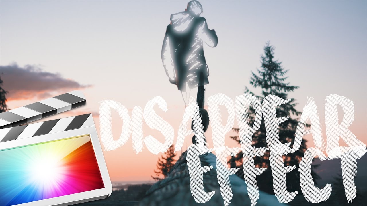 MAKE YOURSELF DISAPPEAR! - FINAL CUT PRO X (Tutorial)