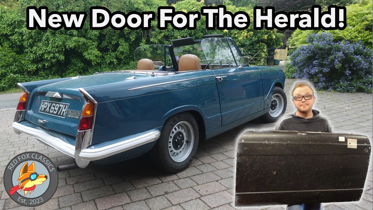 How To Skin A Car Door  - Triumph Herald 13/60 Restoration | Part 36