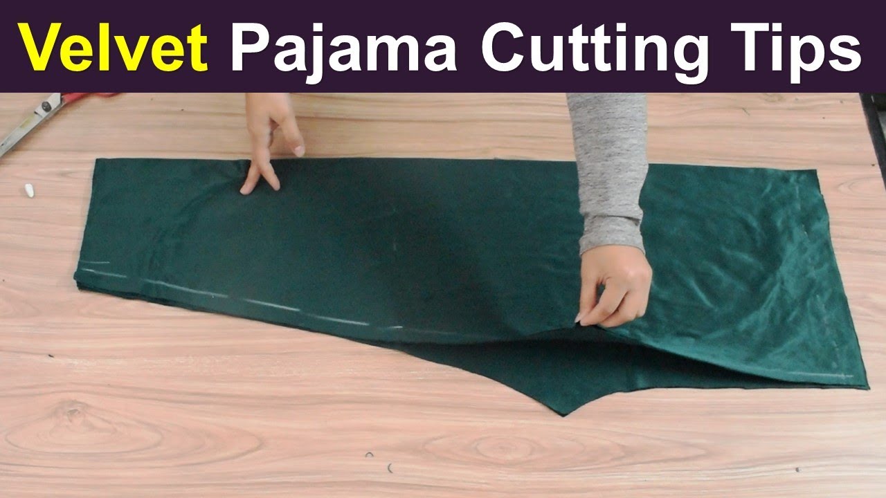 Velvet PAJAMA Cutting very useful tips and tricks || Velvet Stitching useful tips and tricks