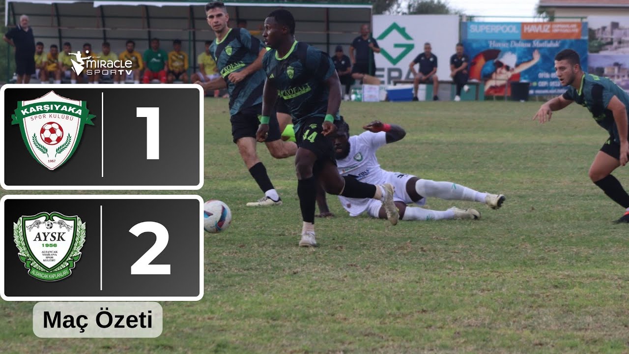 Karşıyaka SK 1 - 2 Alsancak Yeşilova SK (1. Hafta Maç Özeti)