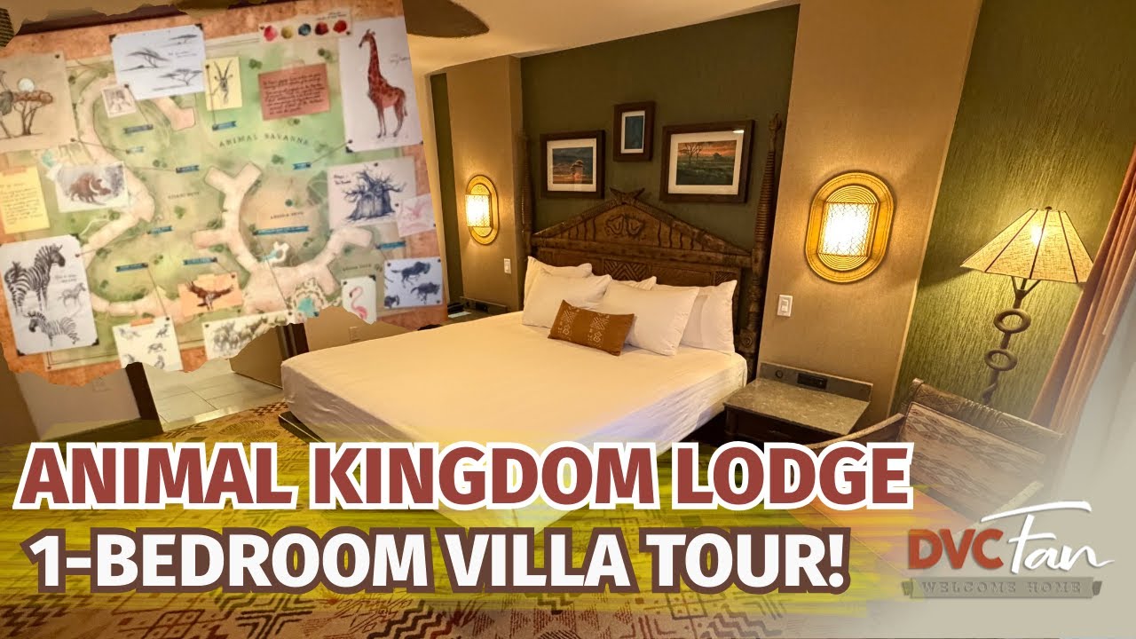 Новая отремонтированная вилла с одной спальней в комплексе Disney’s Animal Kingdom Villas Kidani ...