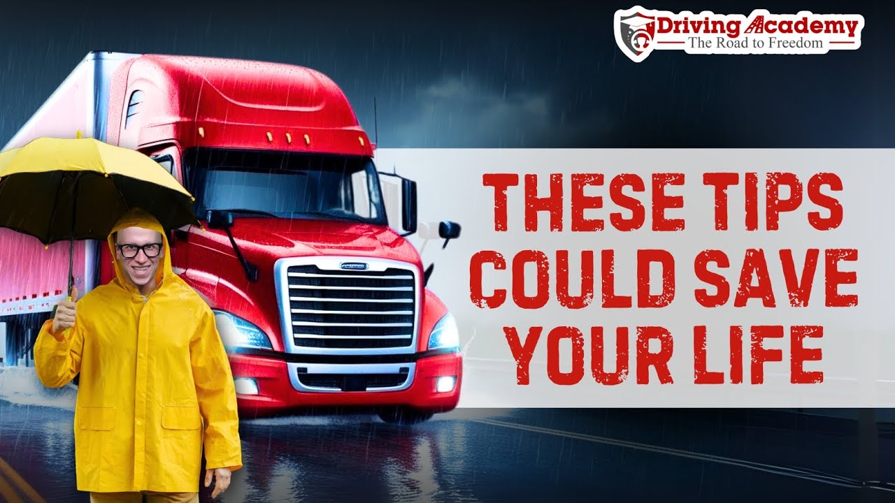 HOW TO DRIVE IN SEVERE WEATHER CONDITIONS | WHAT EVERY TRUCK DRIVER NEEDS TO KNOW!