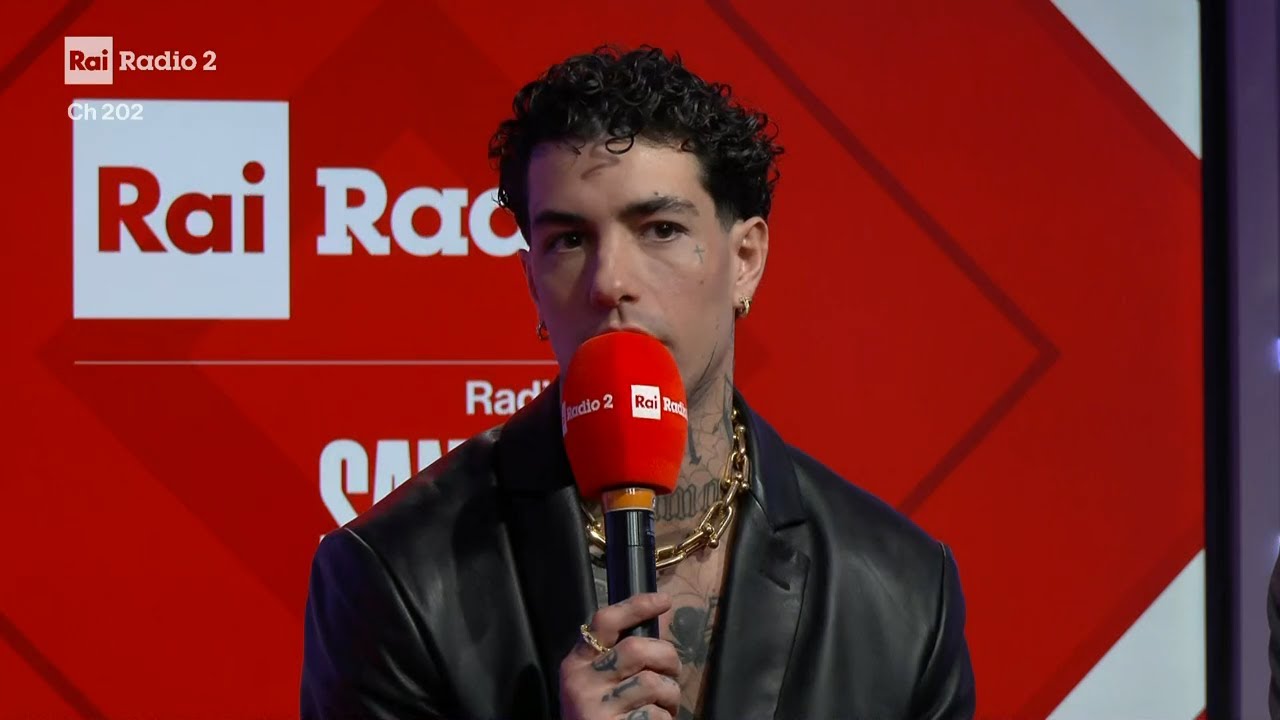 Intervista a Tony Effe (Terza Serata) - Radio 2 a Sanremo