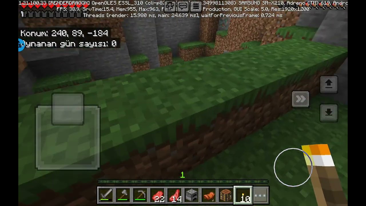 Minecraft ama farklı tnt'ler var (çok zorladı)