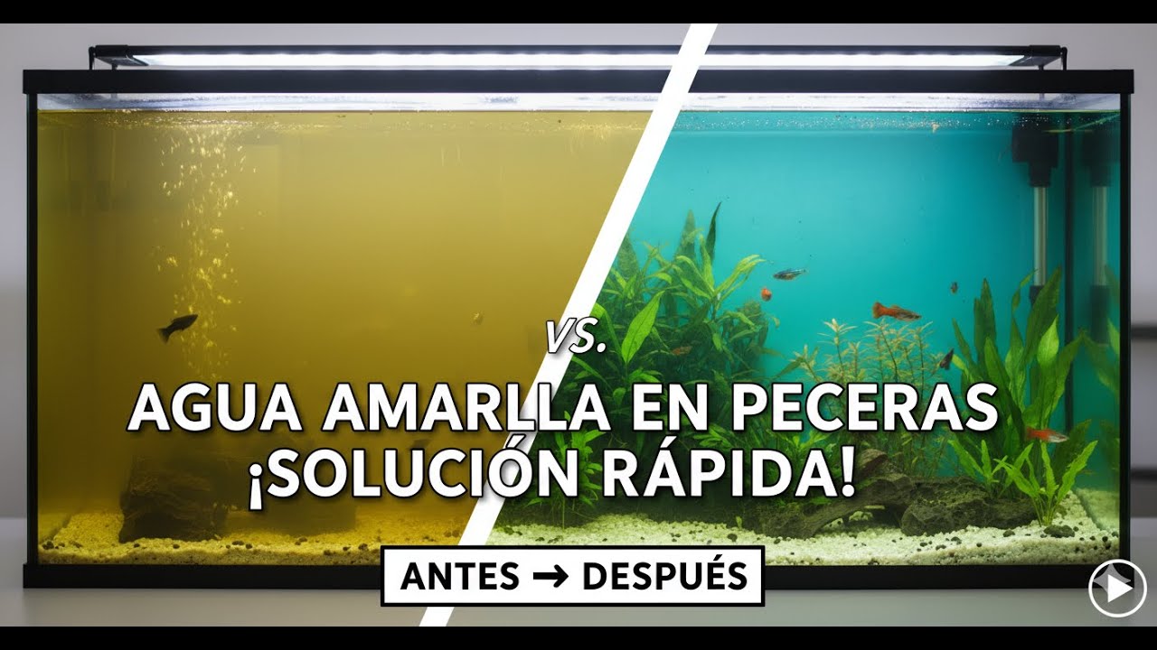 Agua Amarilla En Peceras ¡Solución Rápida! | Razones y Soluciones