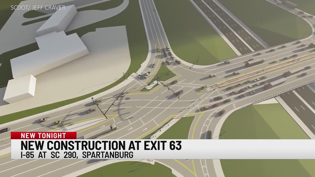 Interchange improvement project to soon start at I-85 at SC 290 in Spartanburg Co.