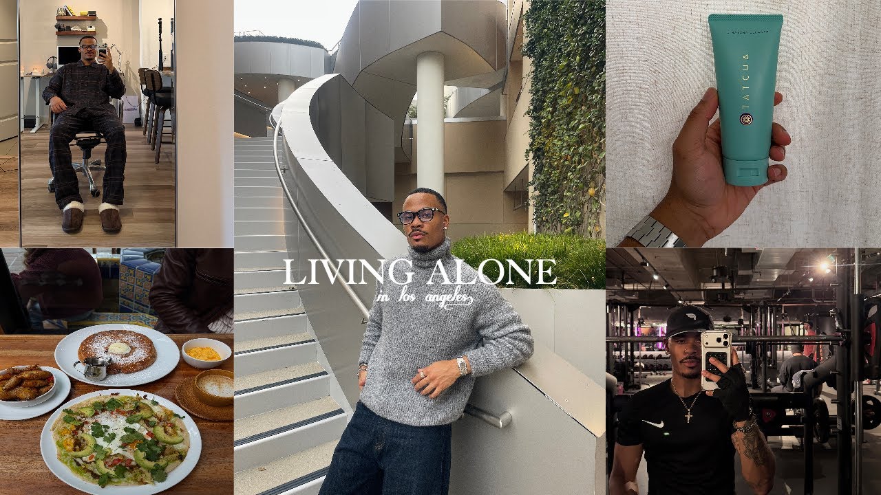 living alone | spending the holidays alone, cleaning, gym, & welcoming 2026.