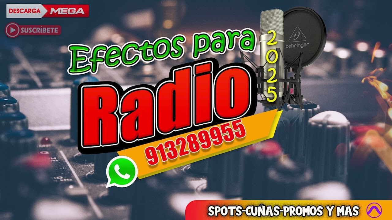 DESCARGAR EFECTOS PARA TU RADIO  2025 (MEGA)ENLACE DIRECTO
