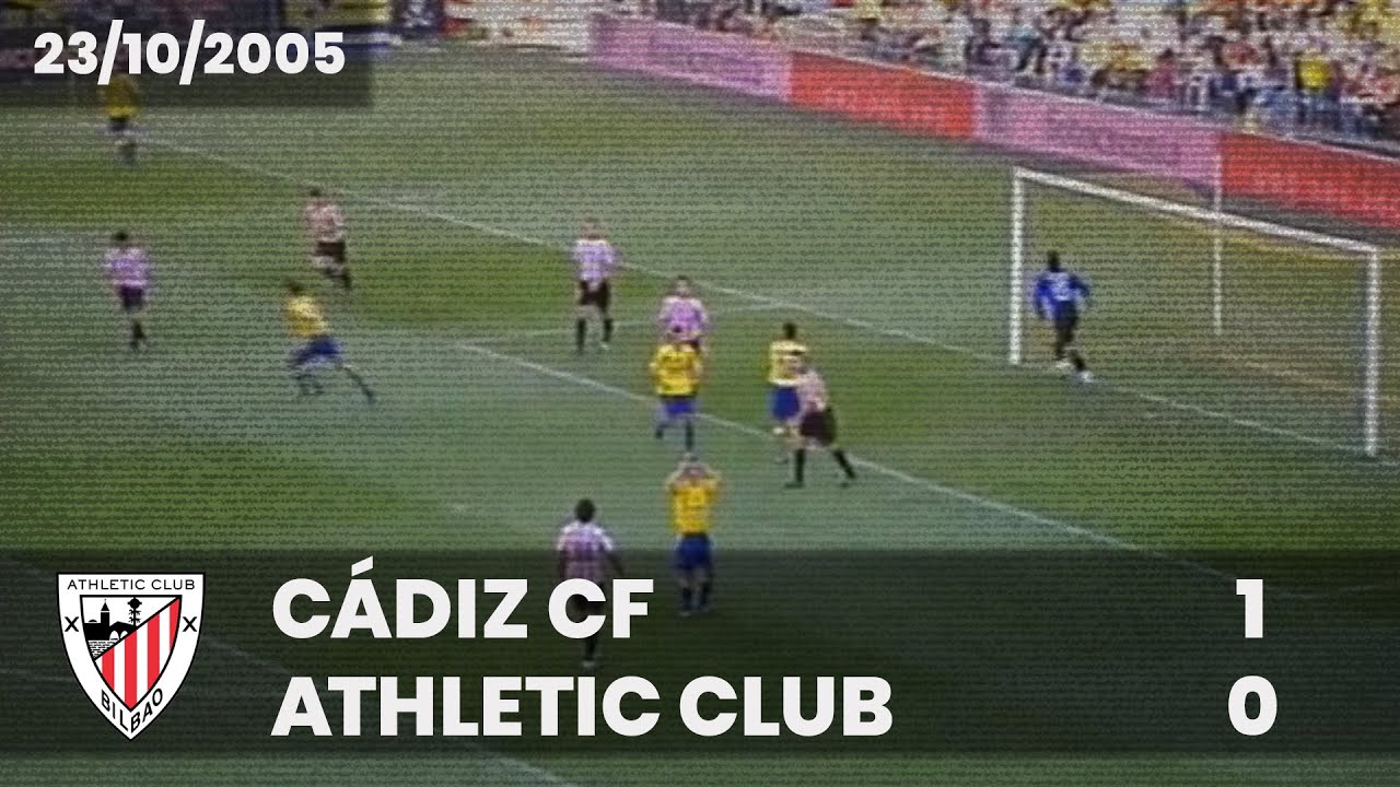 ⚽️ [Liga 05/06] J8 I Cádiz CF 01- Athletic Club 0 I LABURPENA