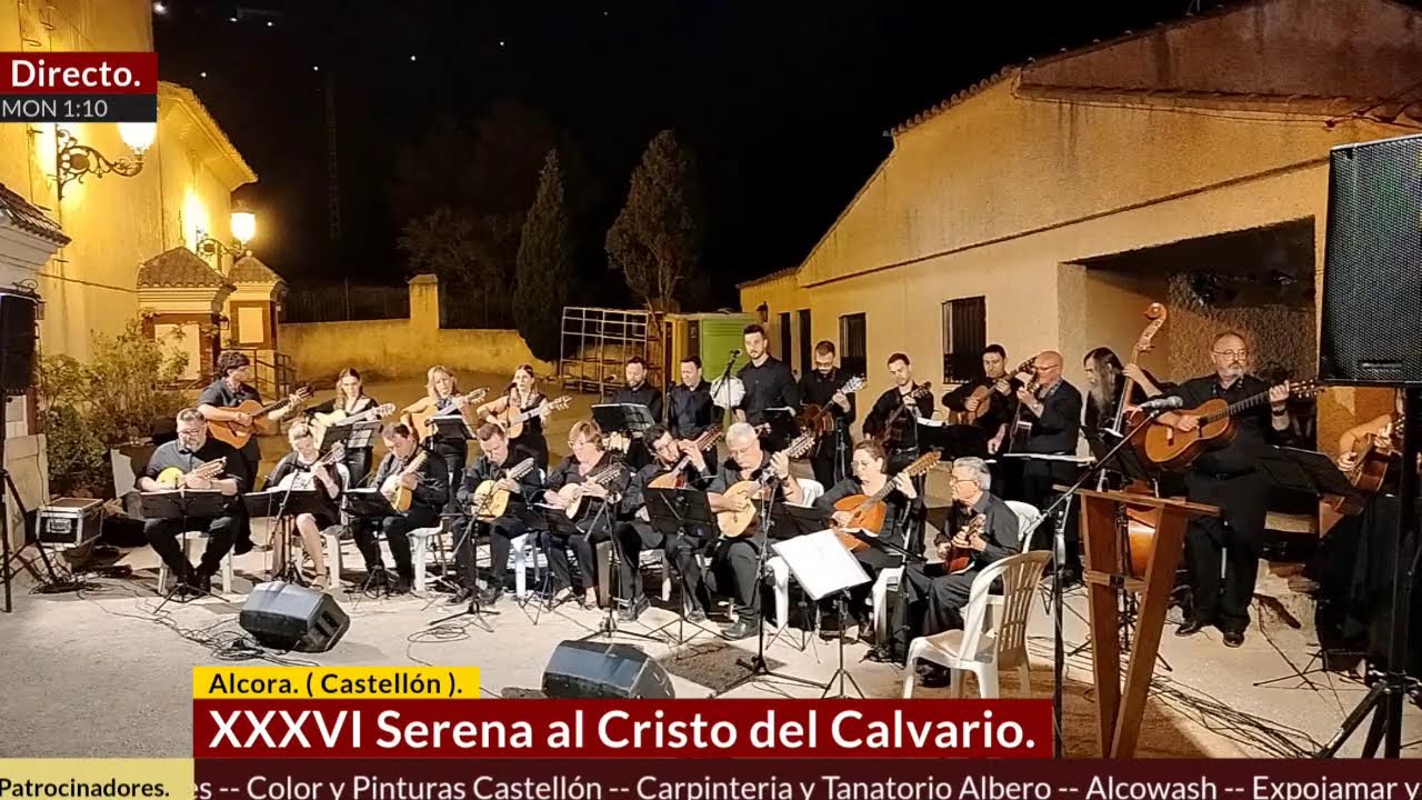 XXXVI Serenata al Cristo del Calvario. Fiestas de Alcora 2024.