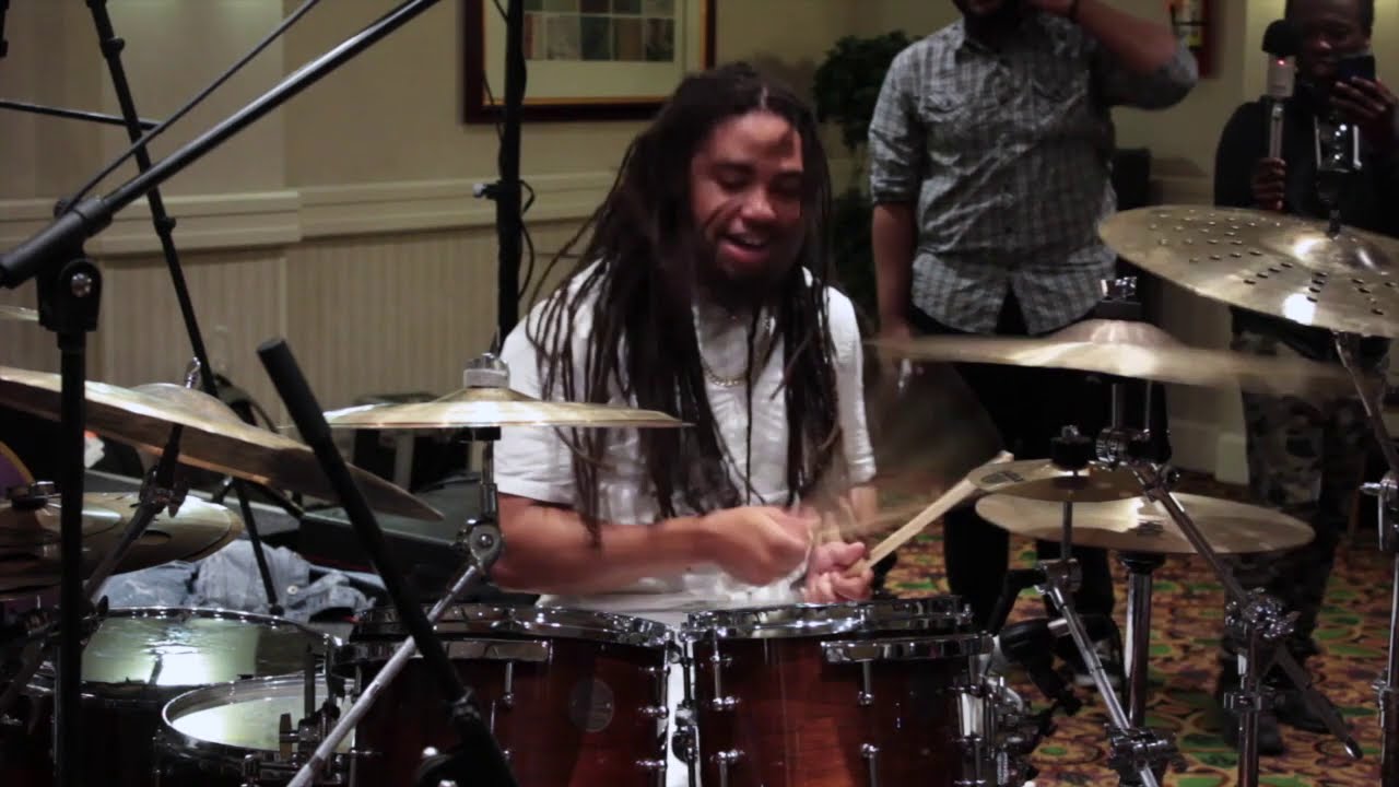 Isaiah Johnson - VIFTH HARMONY - FRED HAMMOND - killin drums at NY Shed Event - OFFICIAL