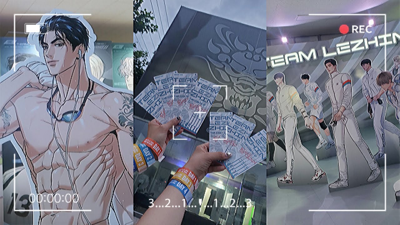 🥇 TEAM LEZHIN 🥇 Lezhin Pop-up Store Korean BL Webtoons VLOG