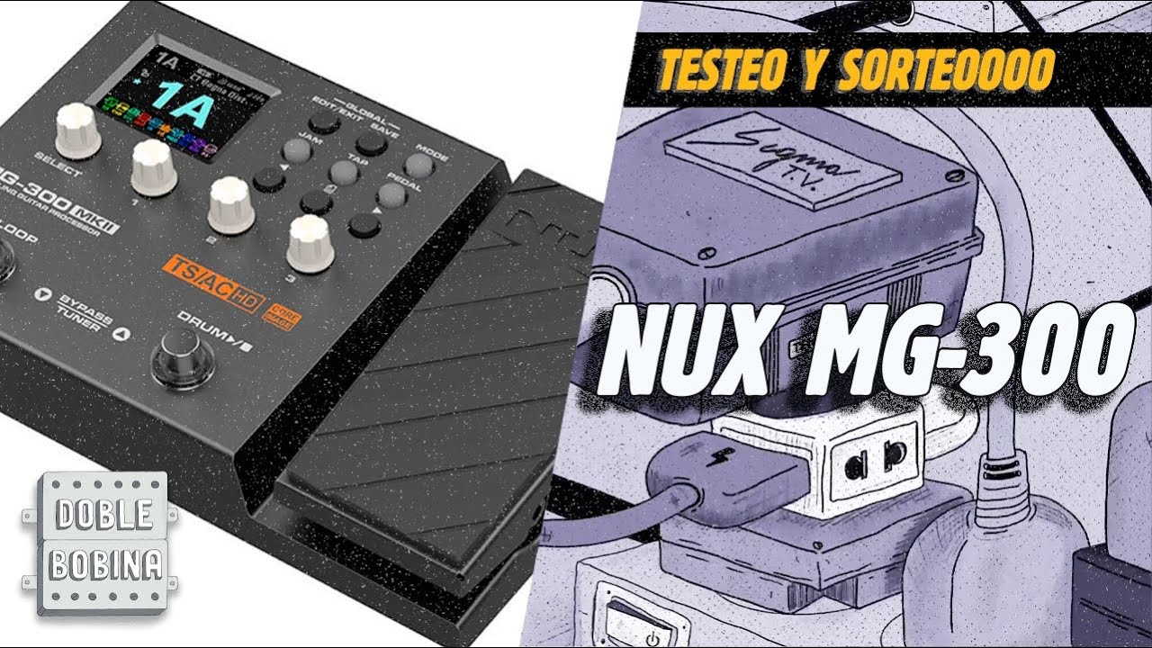 Probamos y SORTEAMOS una Nux Mg-300. -FINALIZADO-