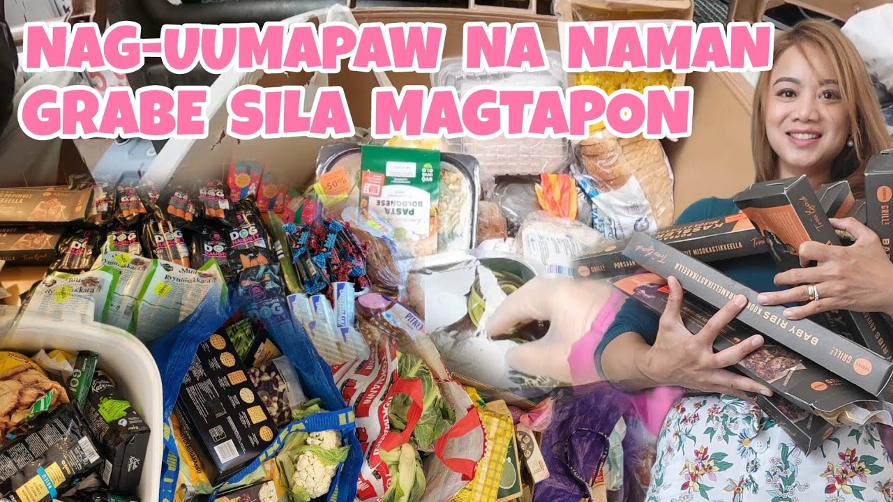 GRABE TALAGA SILA MAGTAPON NG PAGKAIN DITO SA FINLAND | DUMPSTER DIVING IN FINLAND | THAI-FINNISH