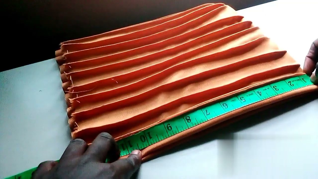 How to make body pleet turban with side ear.