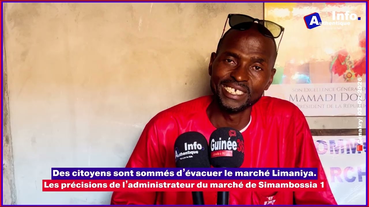 🚨🇬🇳| Marché Limaniya : des citoyens sommés de quitter les lieux ⬇️