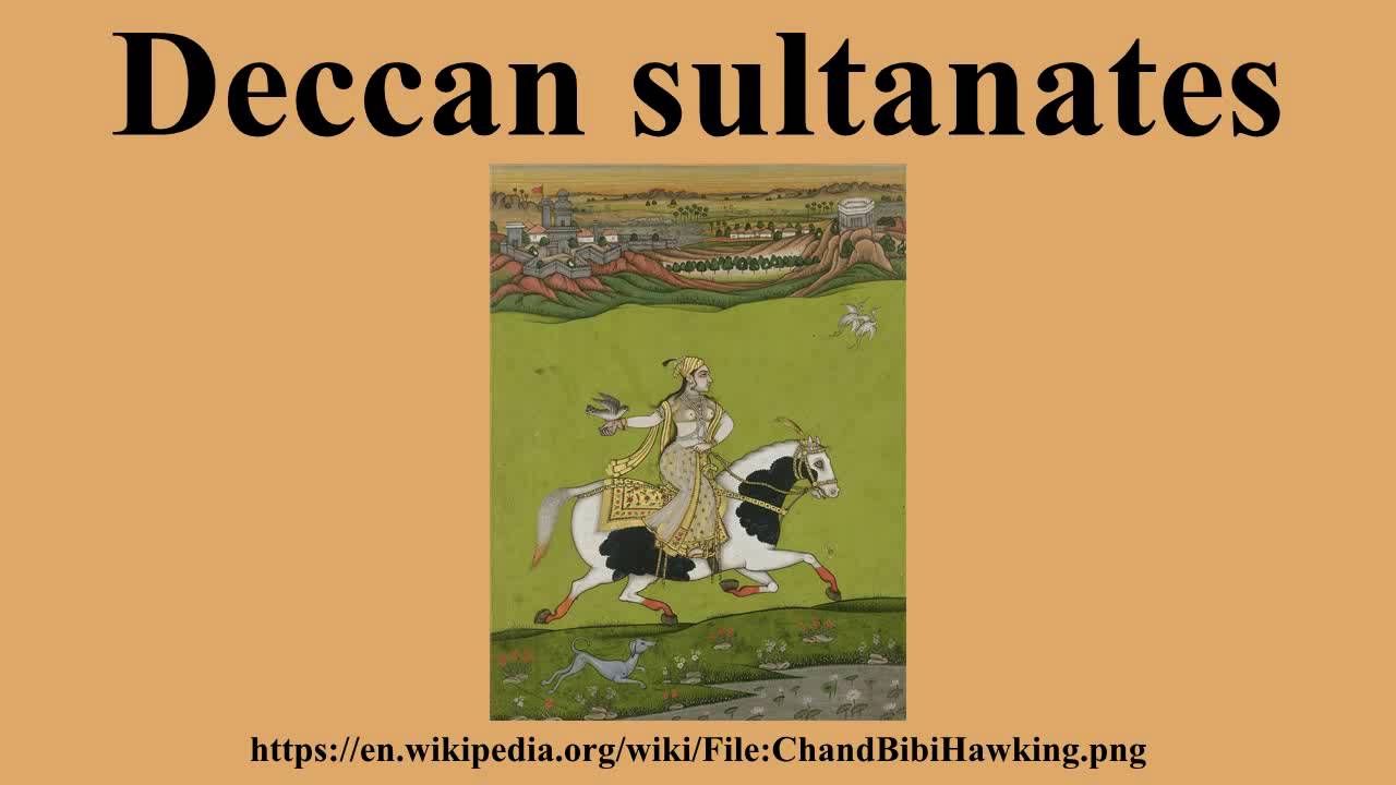 Deccan sultanates