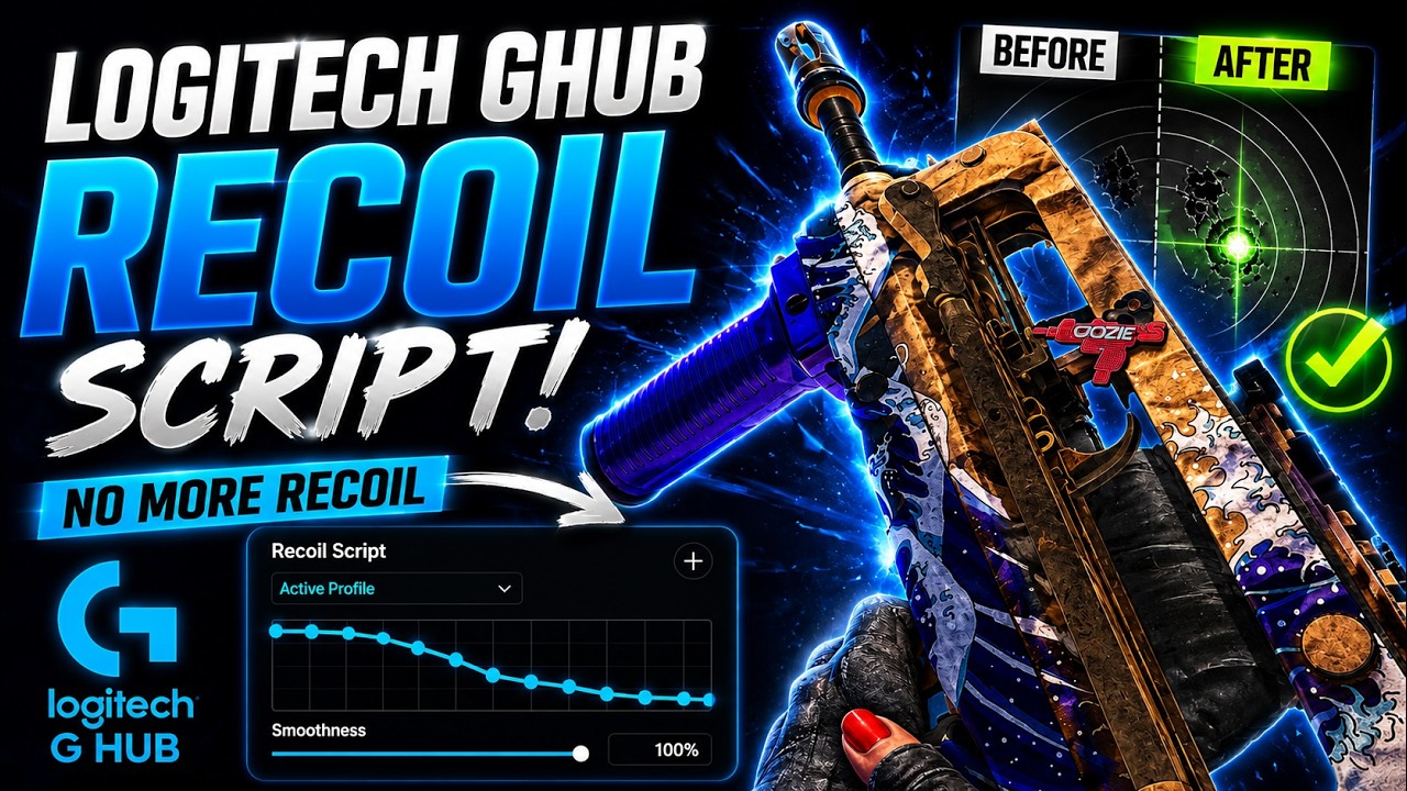 UPDATED Logitech G HUB Recoil Script Guide 2026