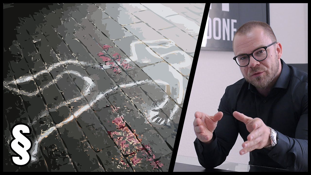 Mord und Totschlag | Rechtsanwalt erklärt | André Miegel