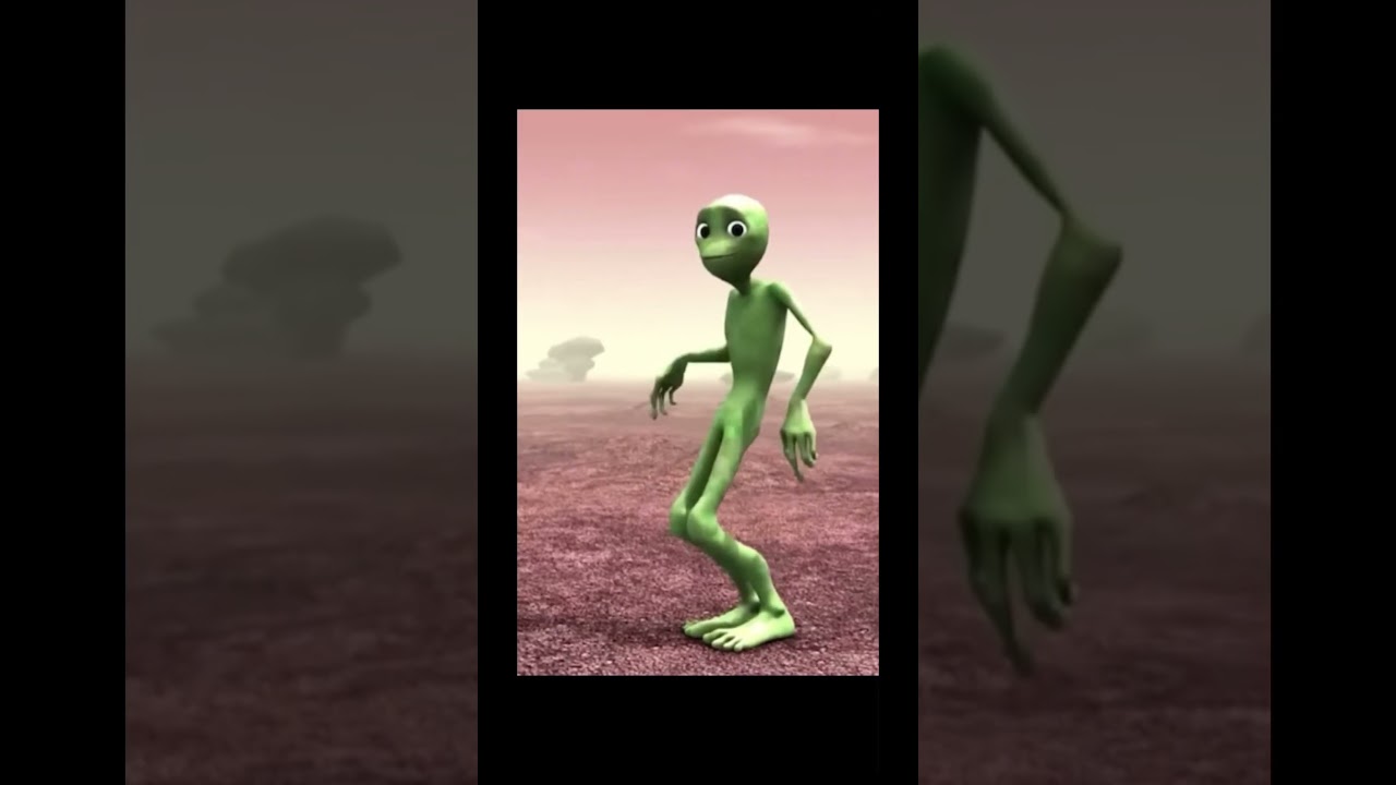 Despacito - green Alien dancing #song #despacito #shortvideo #shorts #greenalien #funny #alien