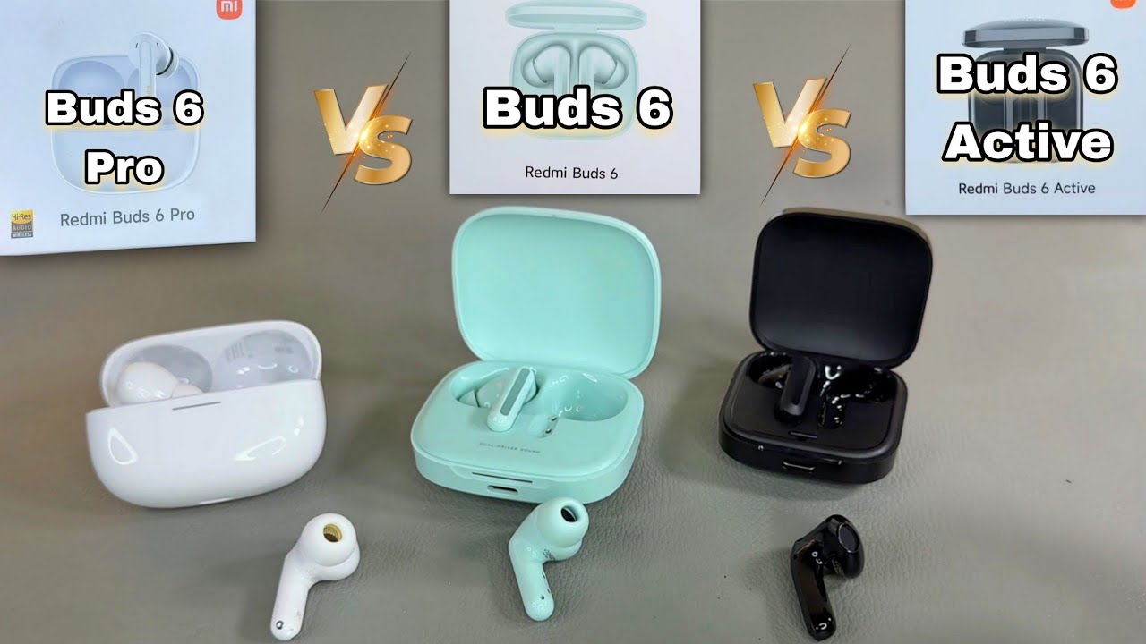 Probe todos Los REDMI BUDS 6 🥵 ¿Cuál es el mejor para ti?