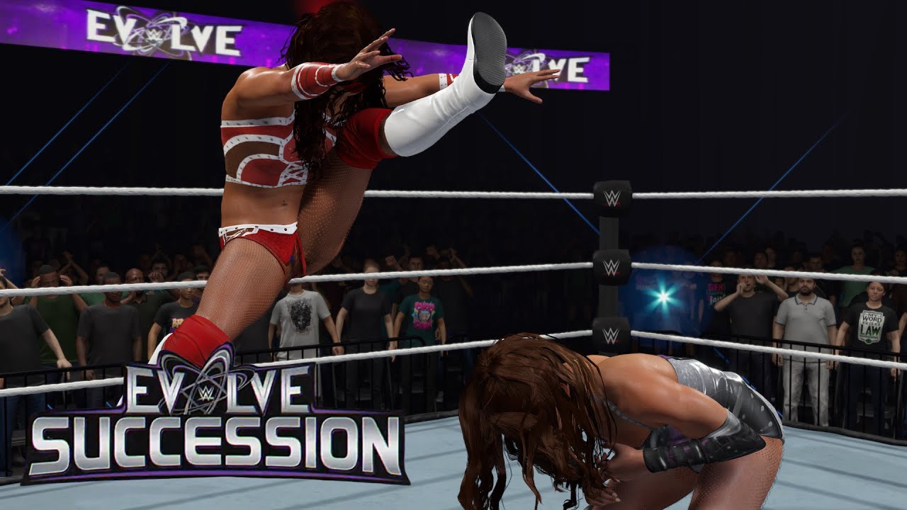 WWE2K25 EVOLVE SUCCESSION - KENDAL GREY VS LAYLA DIGGS - EVOLVE WOMEN’S CHAMPIONSHIP