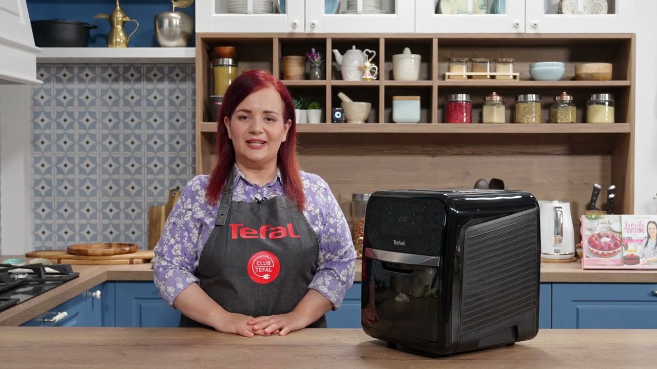 Burgeri delicioși cu cartofi noi la friteuza cu aer cald Tefal EasyFry 9 în 1 - de JamilaCuisine