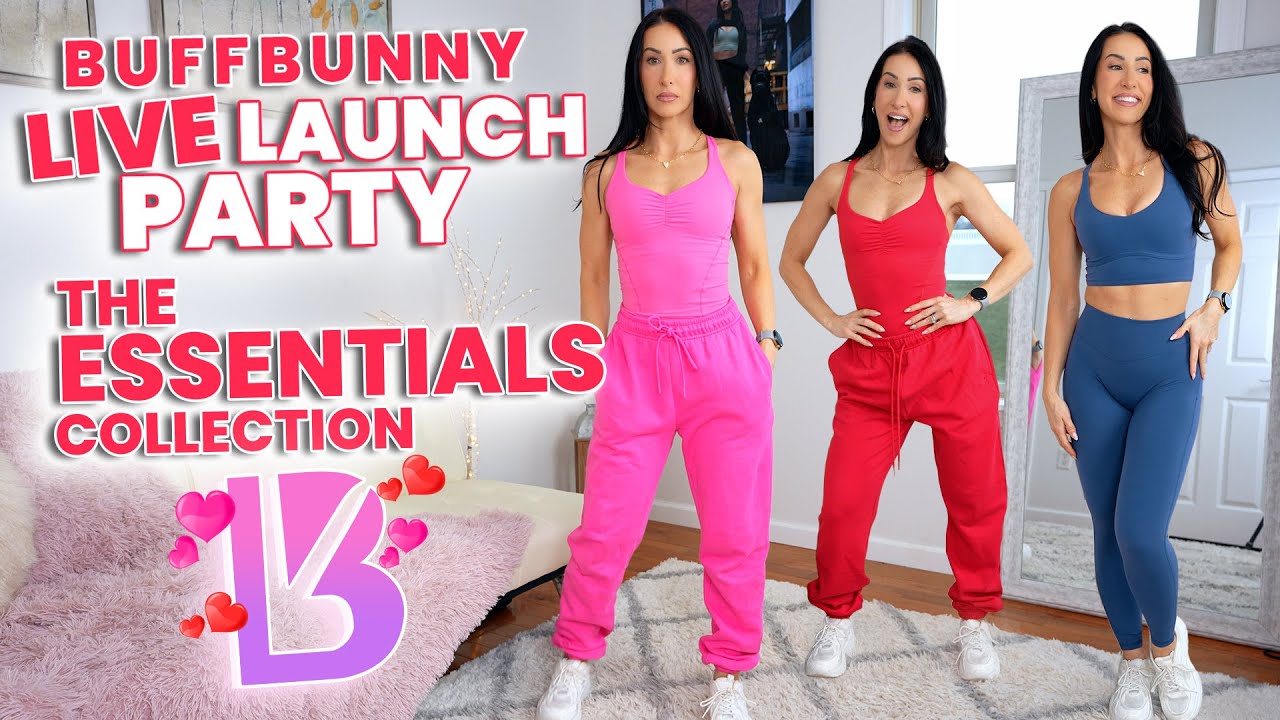 Buffbunny Live Launch Party! FIRST EVER Essentials Collection
