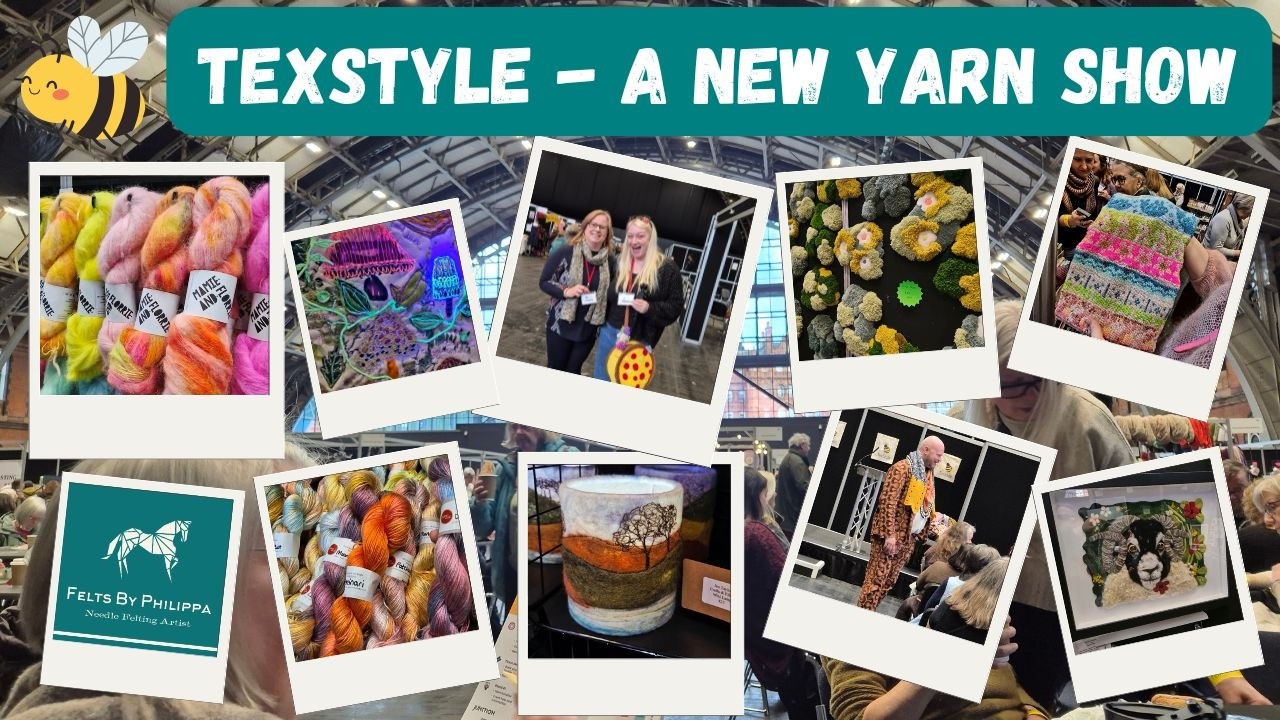 🐝A DANGEROUS place for WOOL lovers! // Manchester's brand new fibre and textile festival!! 🐝🧶🌞
