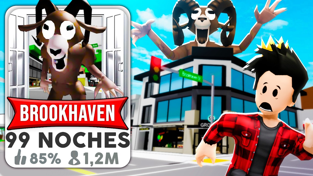 Я СОЗДАЛ BROOKHAVEN из 99 NIGHTS IN THE FOREST!