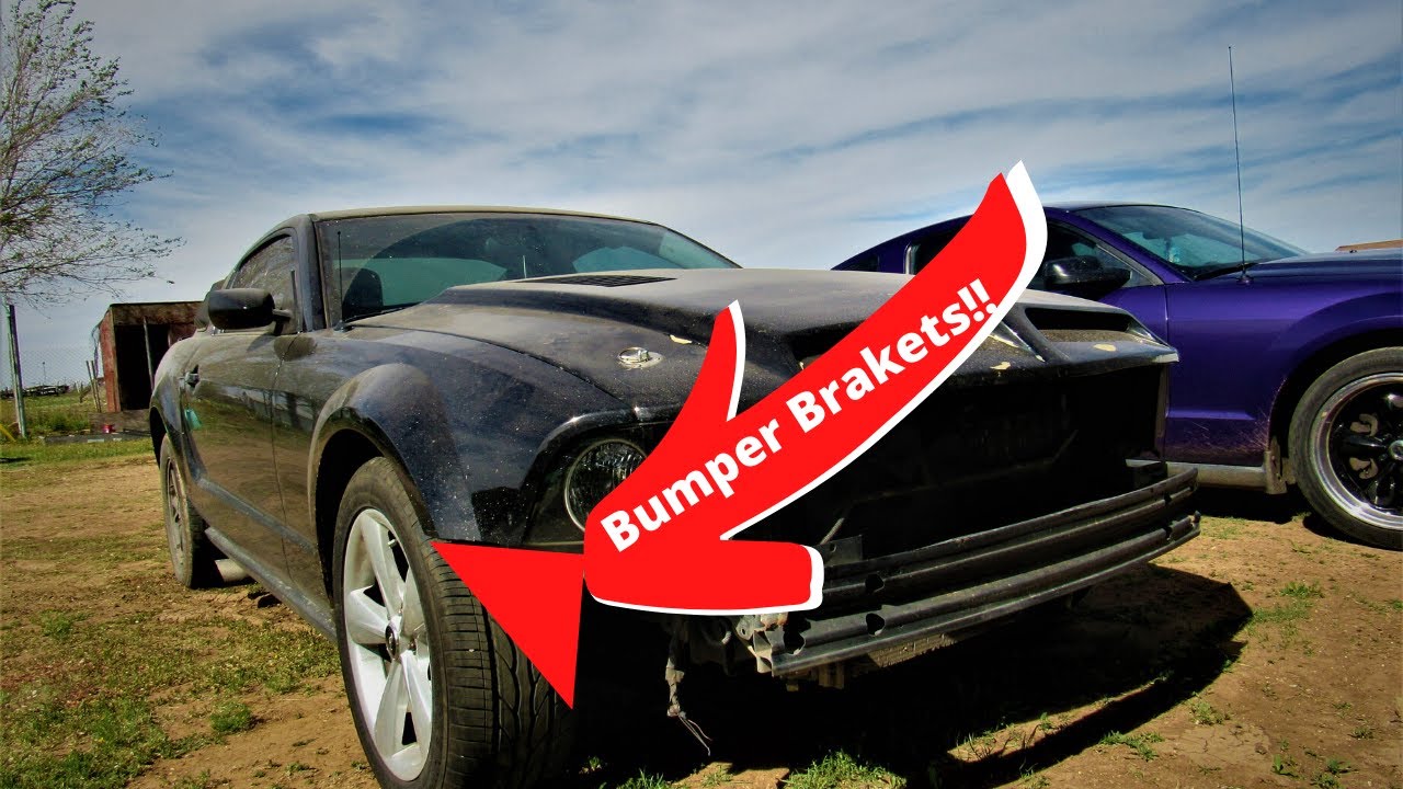 Mustang Bumper Brackets Install!!! Watch till the end!!