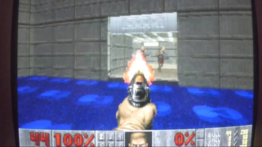 Cyrix MediaGX 200 - Playing Doom2