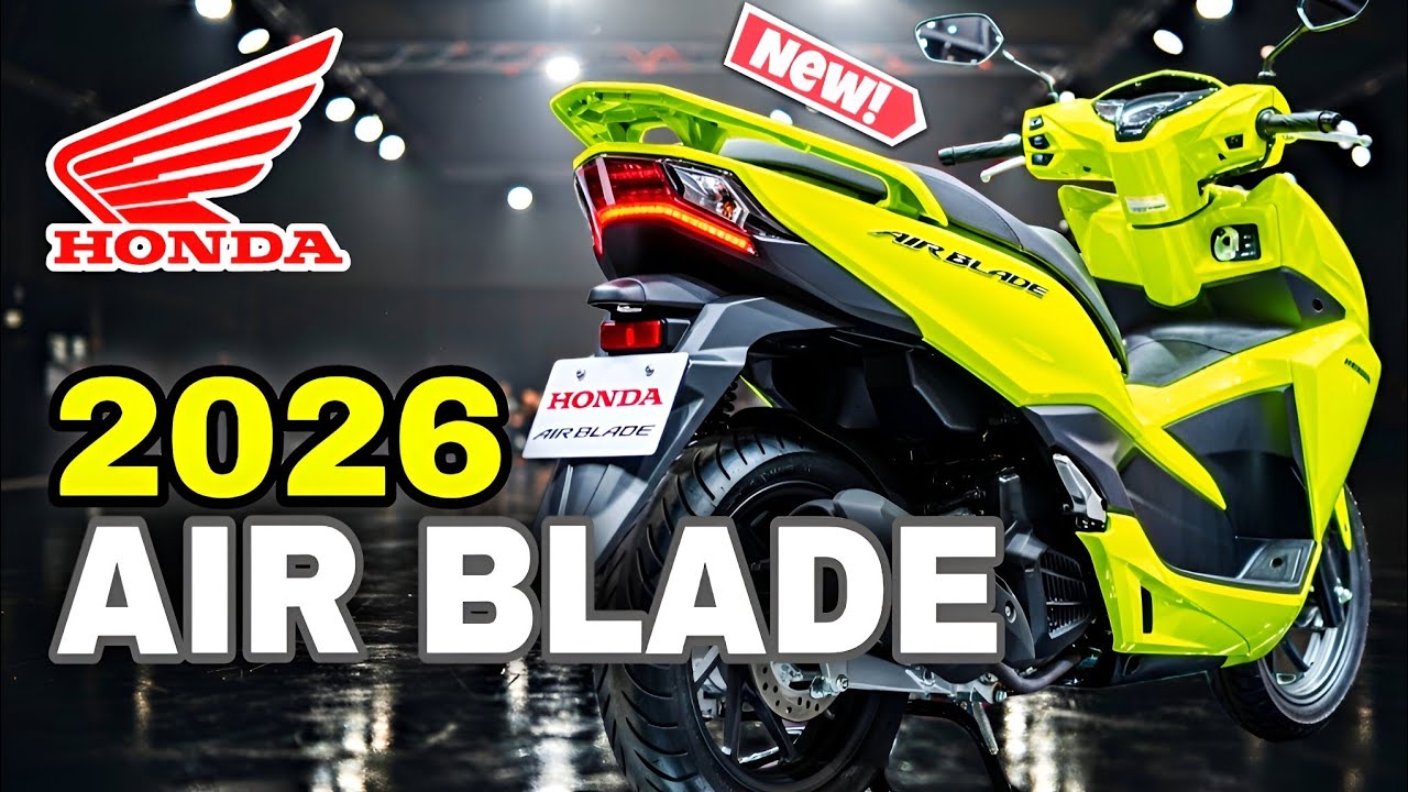🚨ПРЕДСТАВЛЕН HONDA AIR BLADE 2026? &mdash; Самый стильный скутер на сегодняшний день?
