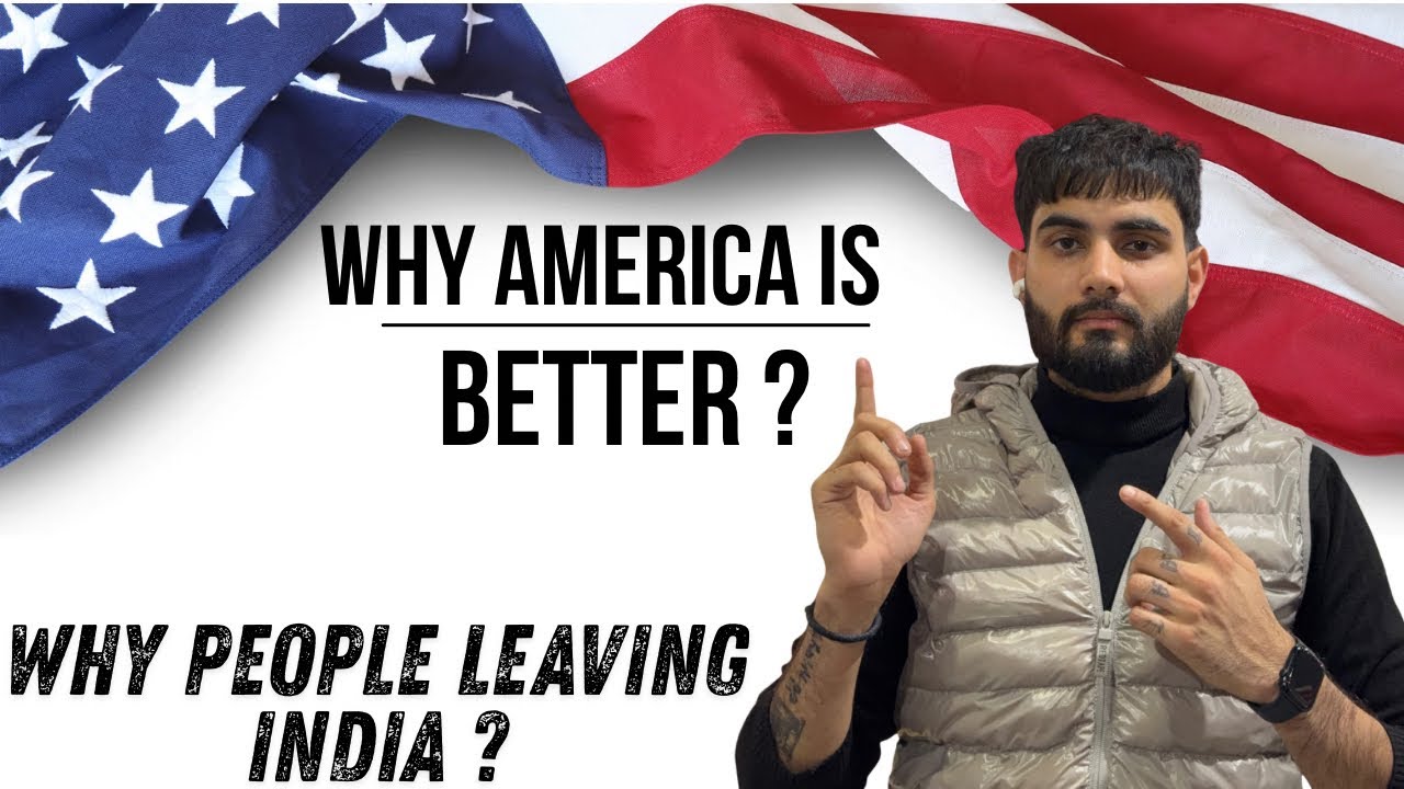 Why America 🇺🇸 is better ? | क्या फ़ायदा है? | why people leaving india?🇮🇳 | indian in usa