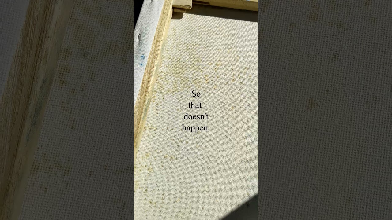 Why is it important to prime the painting ground.  