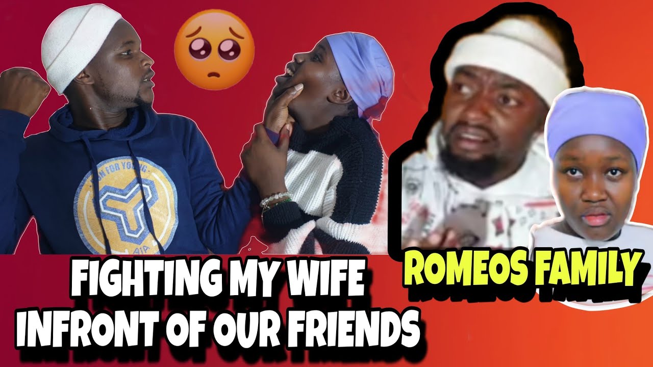 BEING AGGRESSIVE TO MY WYF INFRONT OF OUR FRIENDS ⁨@theromeosfamily⁩