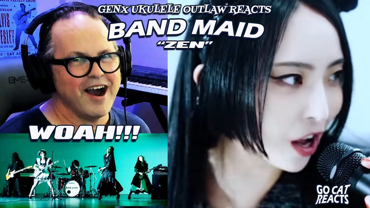ОГО!!! Band Maid - ZEN - Расплавила мне лицо!!! - Видео с реакцией - #bandmaidreaction #bandmaid