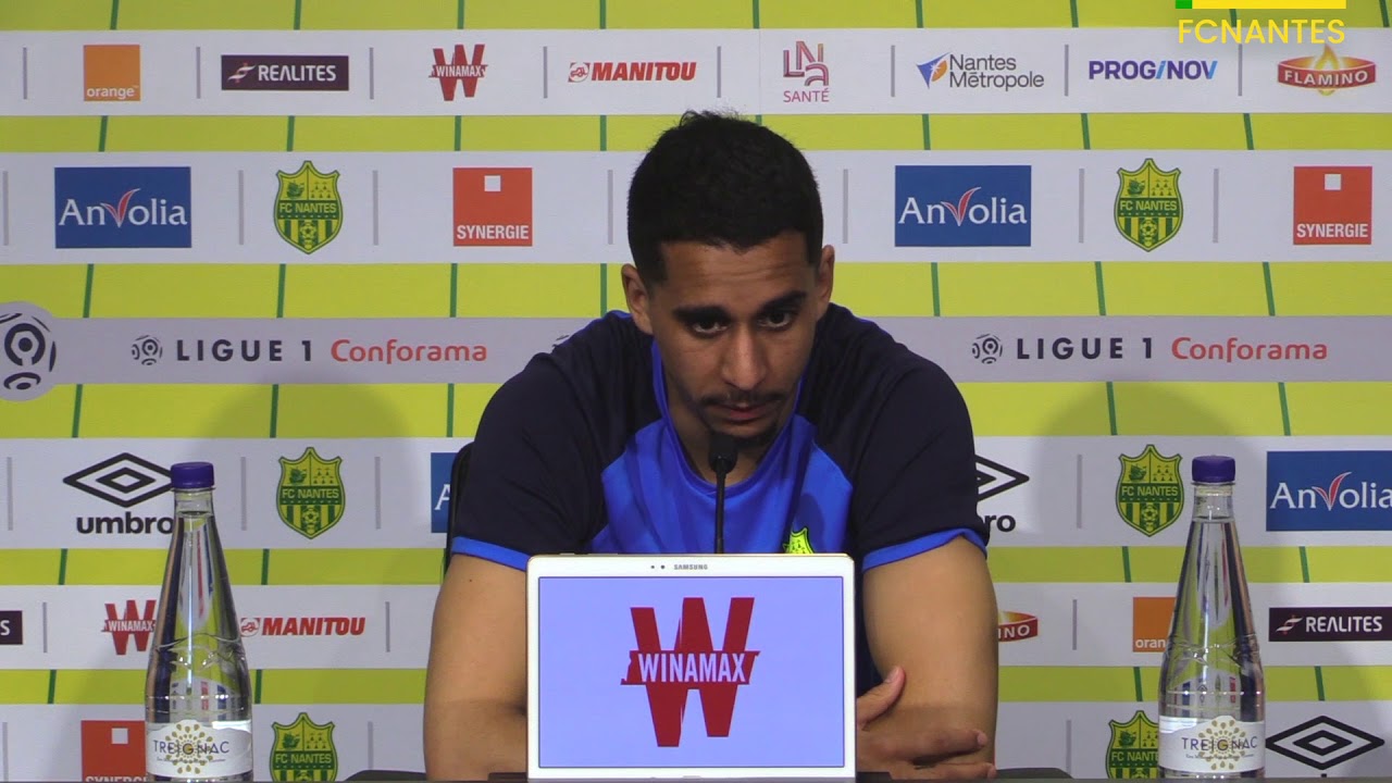 Yassine El Ghanassy avant AS Monaco - FC Nantes