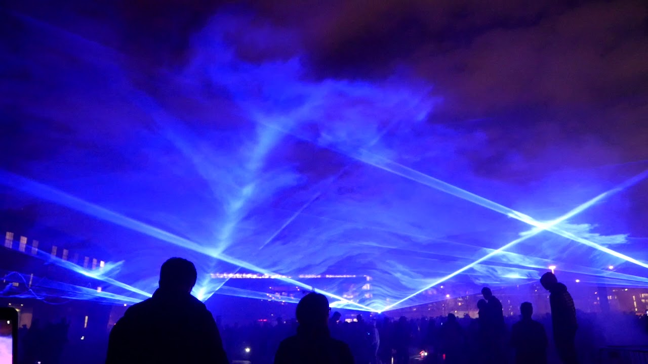'Laser Light Show' - Lumiere London Festival