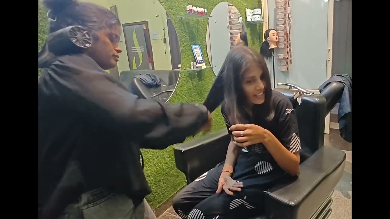 ఎక్కువగా హెయిర్ లాస్ అవ్వకుండా , haircut, flight feather cut,.✂️