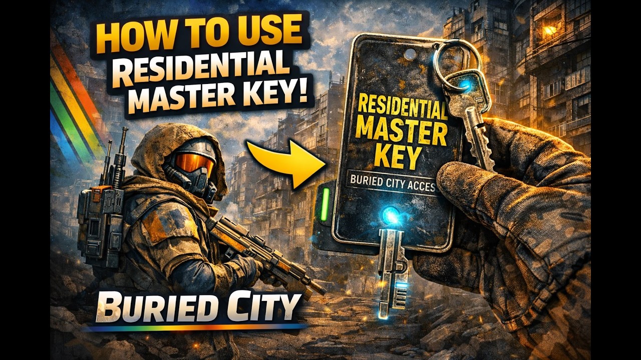 Arc Raiders - How to use the Residential Master Key in the Grandioso Apartments in Buried City