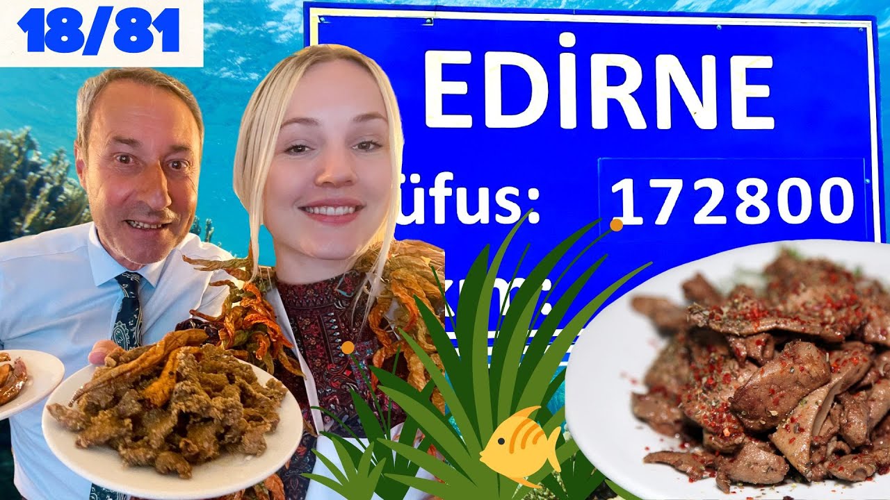 THIS IS EDIRNE!! 🇹🇷 EATING LIVER KEBAB IN EDIRNE