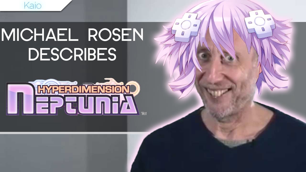 Michael Rosen describes the Hyperdimension Neptunia Games
