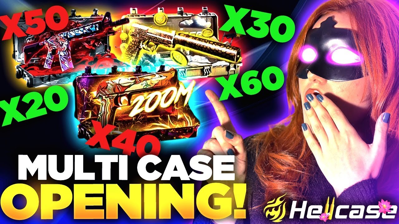 MULTI CASE OPENING ON HELLCASE !! !? | Hellcase Promo Code 2024 | Hellcase Case Opening |